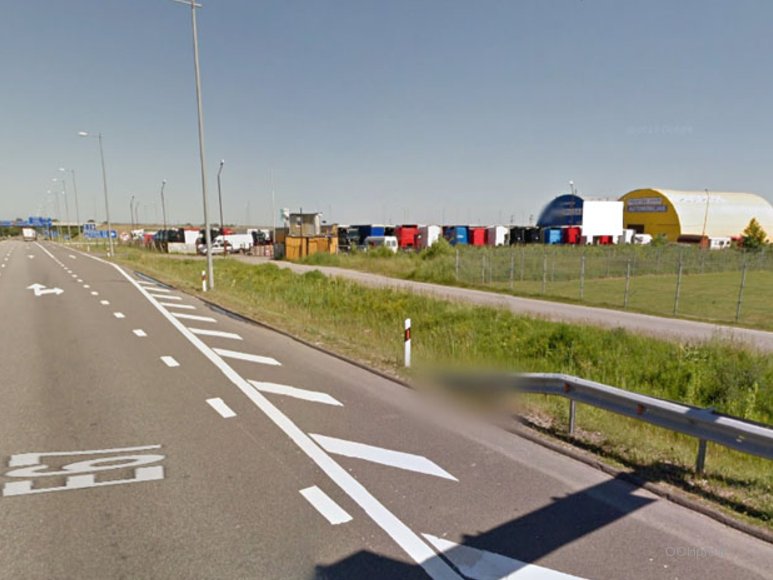 Garliava nuo Marijampolės pusės (A5 Kaunas–Marijampolė–Suvalkai #270)