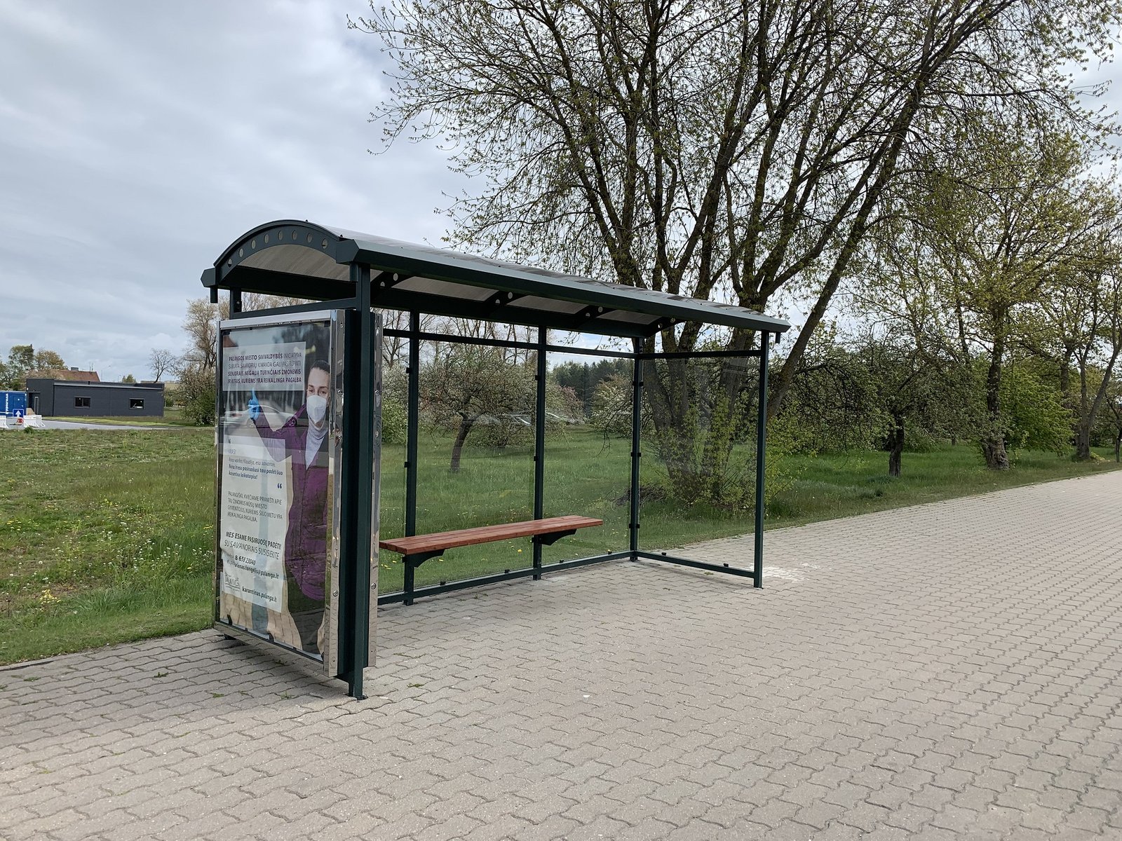 Stotelės vitrina – Kretingos g. 23 (baseinas)